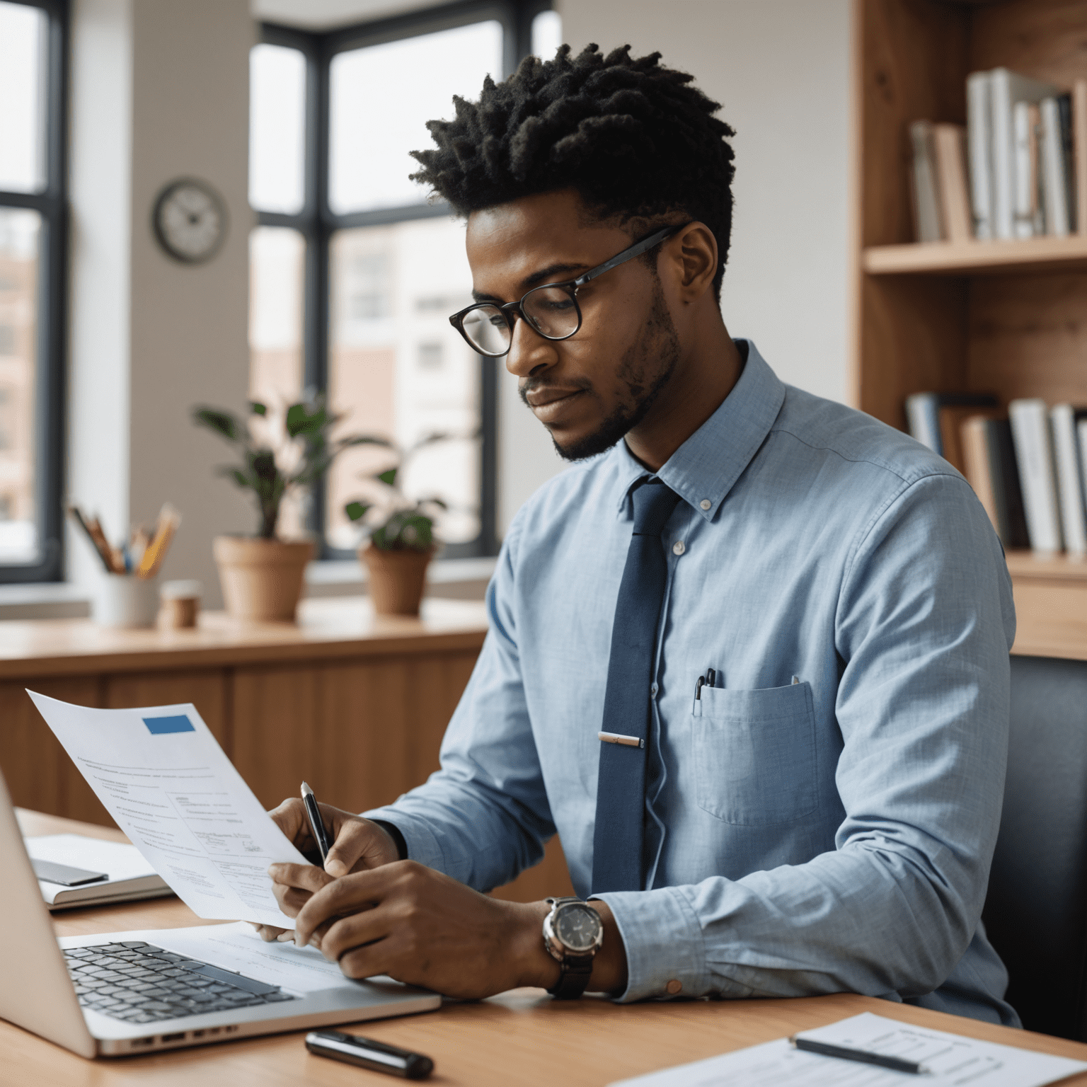 A person studying and acquiring new skills, representing the importance of upskilling and reskilling in the changing job market